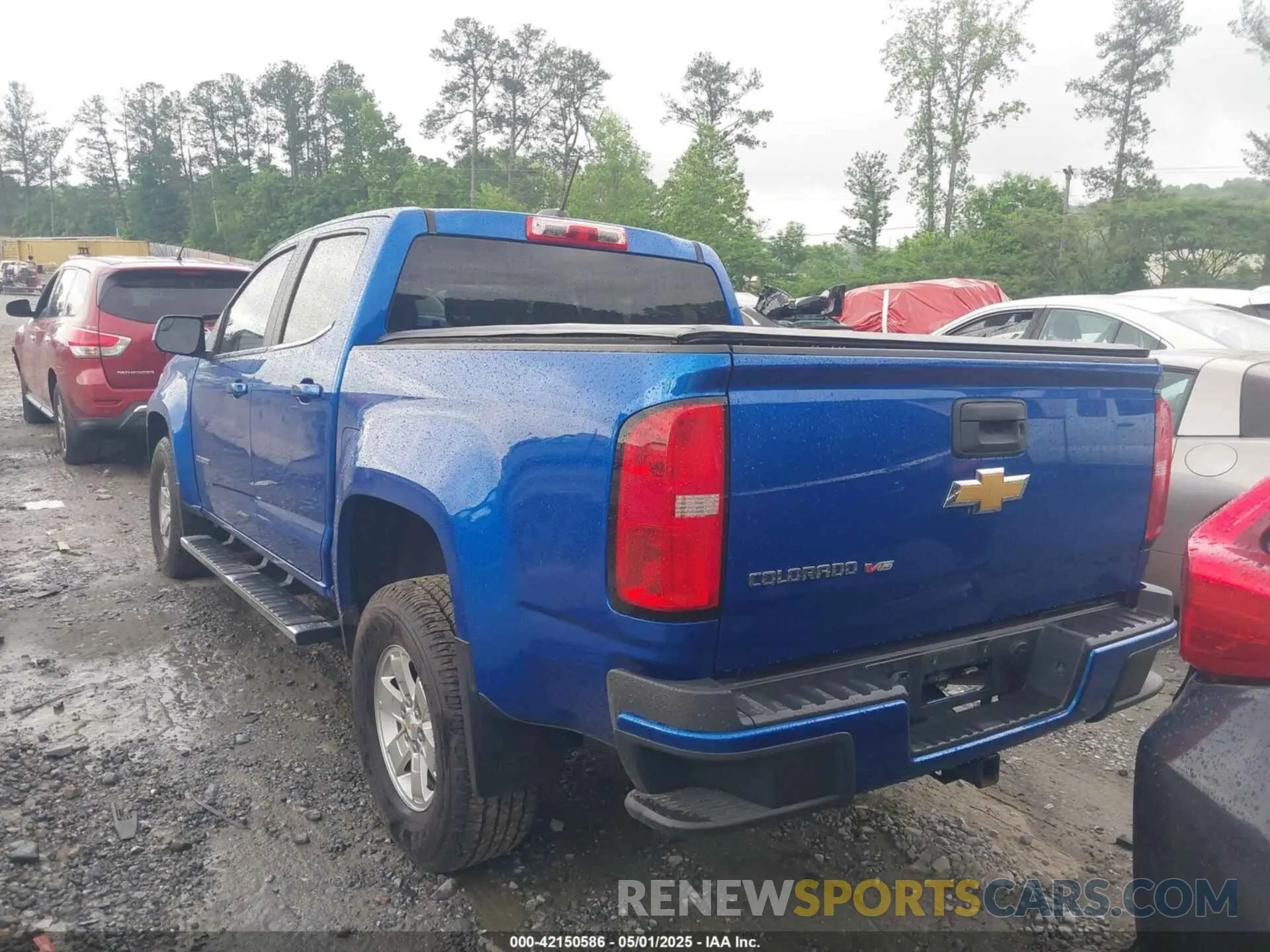 3 Photograph of a damaged car 1GCGSBEN7L1110518 CHEVROLET COLORADO 2020