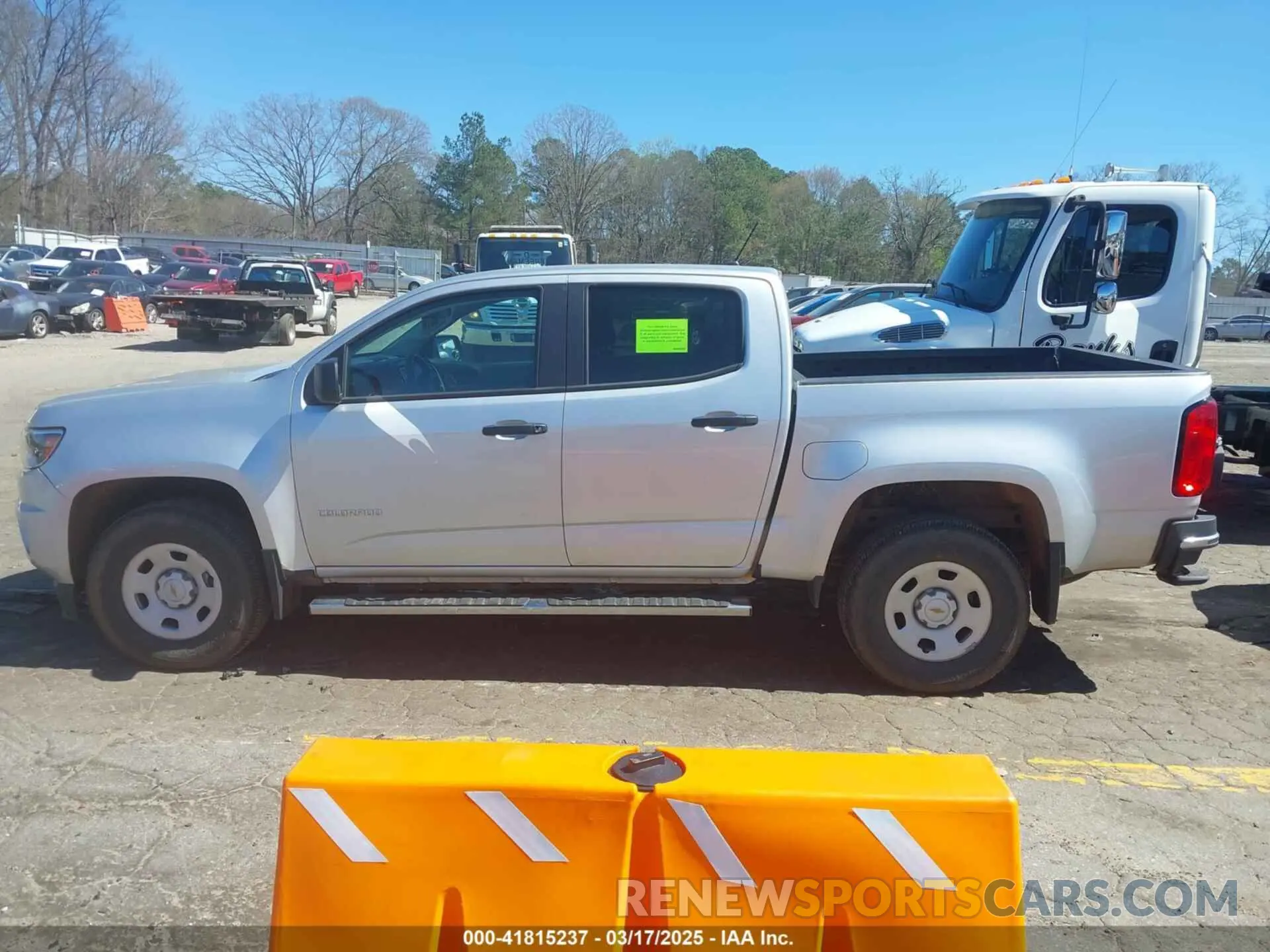 14 Photograph of a damaged car 1GCGSBEN7L1122460 CHEVROLET COLORADO 2020
