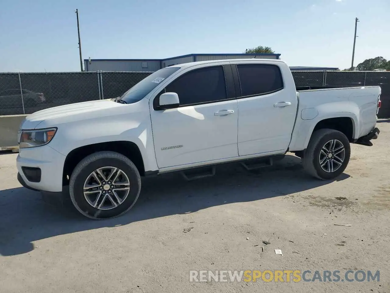 1 Photograph of a damaged car 1GCGSBEN8L1160974 CHEVROLET COLORADO 2020