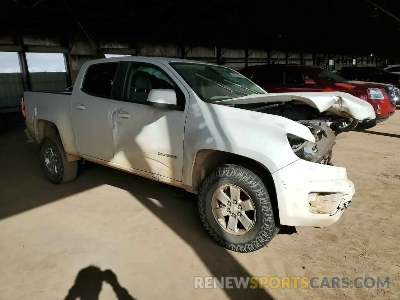 4 Photograph of a damaged car 1GCGSBEN8L1244664 CHEVROLET COLORADO 2020