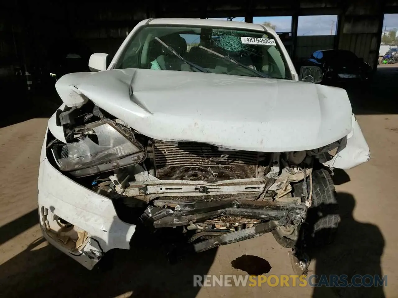 5 Photograph of a damaged car 1GCGSBEN8L1244664 CHEVROLET COLORADO 2020