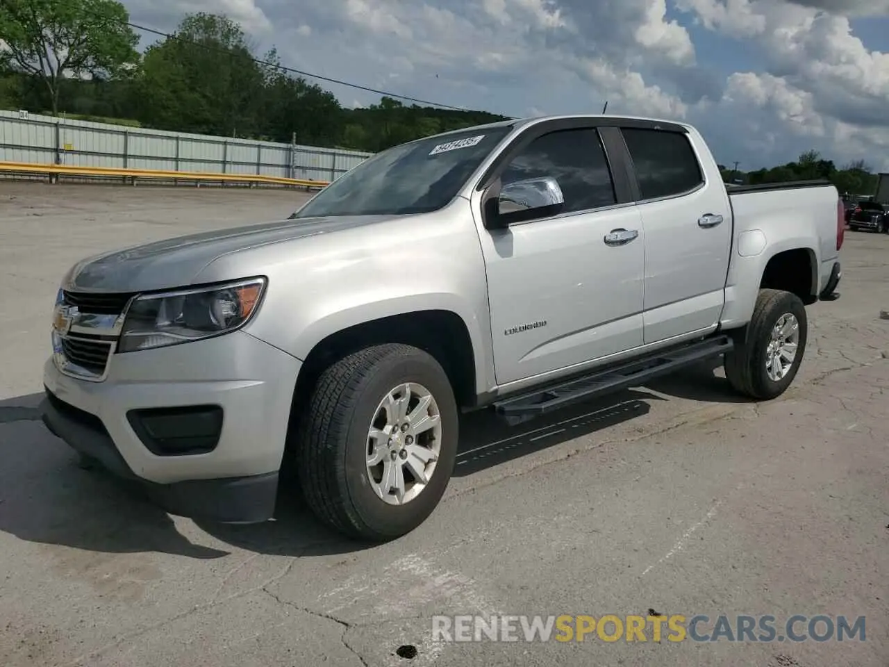 1 Photograph of a damaged car 1GCGSCEN0L1190072 CHEVROLET COLORADO 2020