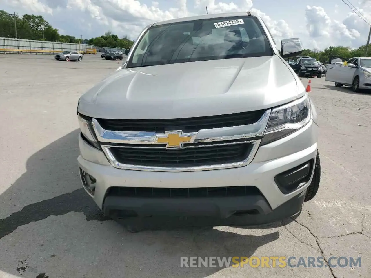 5 Photograph of a damaged car 1GCGSCEN0L1190072 CHEVROLET COLORADO 2020