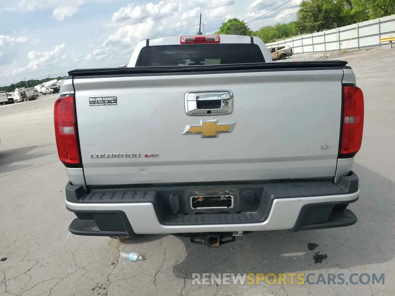 6 Photograph of a damaged car 1GCGSCEN0L1190072 CHEVROLET COLORADO 2020