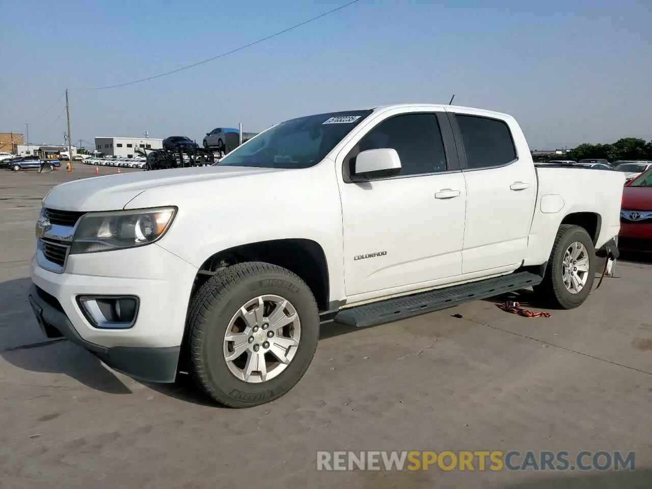1 Photograph of a damaged car 1GCGSCEN0L1242686 CHEVROLET COLORADO 2020