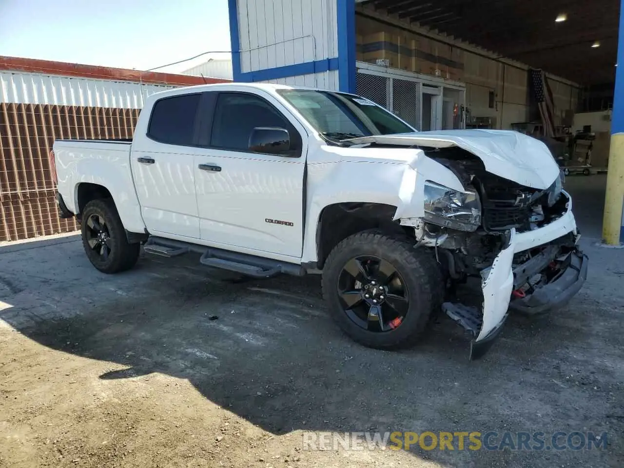 4 Photograph of a damaged car 1GCGSCEN1L1128566 CHEVROLET COLORADO 2020