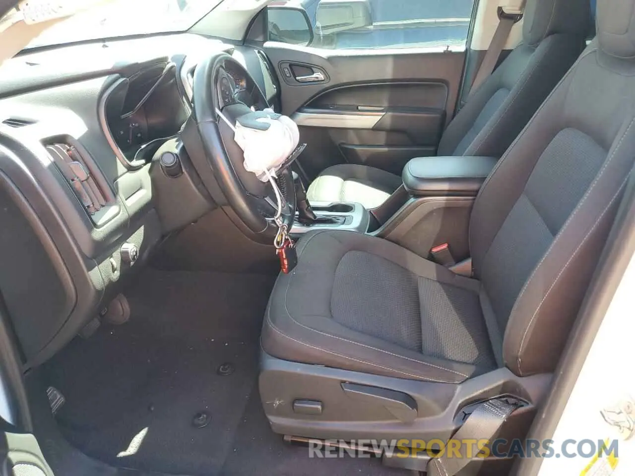 7 Photograph of a damaged car 1GCGSCEN1L1128566 CHEVROLET COLORADO 2020