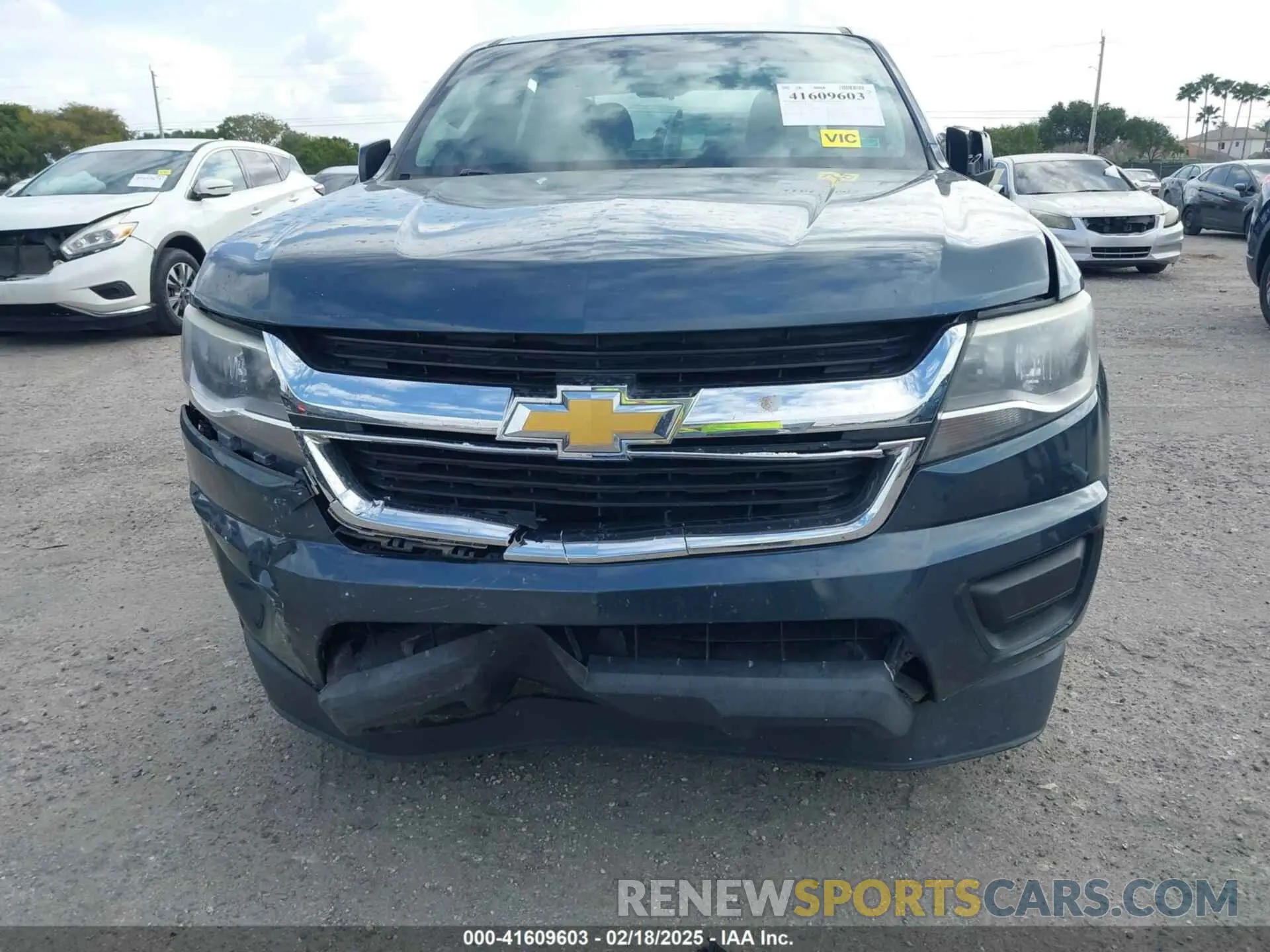 6 Photograph of a damaged car 1GCGSCEN1L1159414 CHEVROLET COLORADO 2020