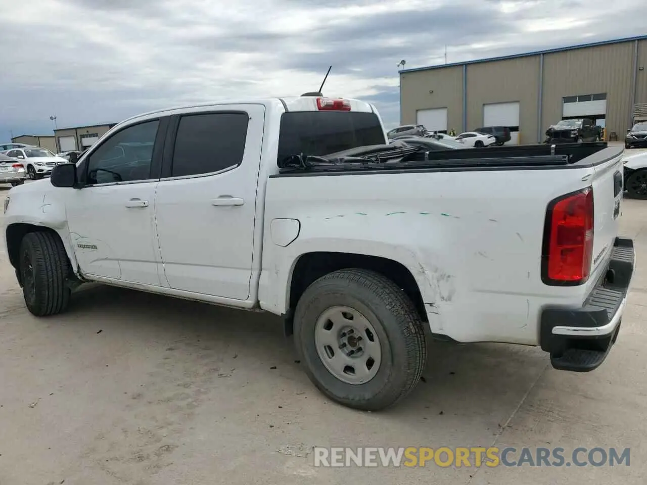 2 Photograph of a damaged car 1GCGSCEN2L1115647 CHEVROLET COLORADO 2020