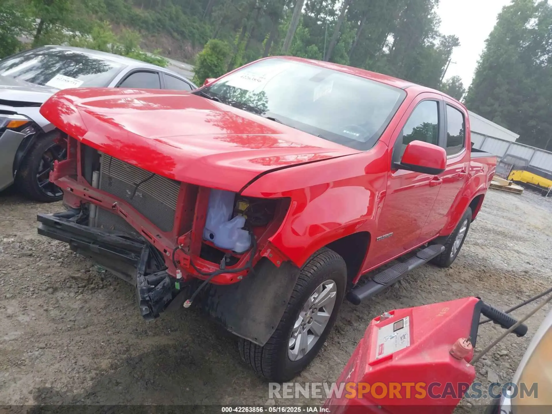 2 Photograph of a damaged car 1GCGSCEN3L1131811 CHEVROLET COLORADO 2020