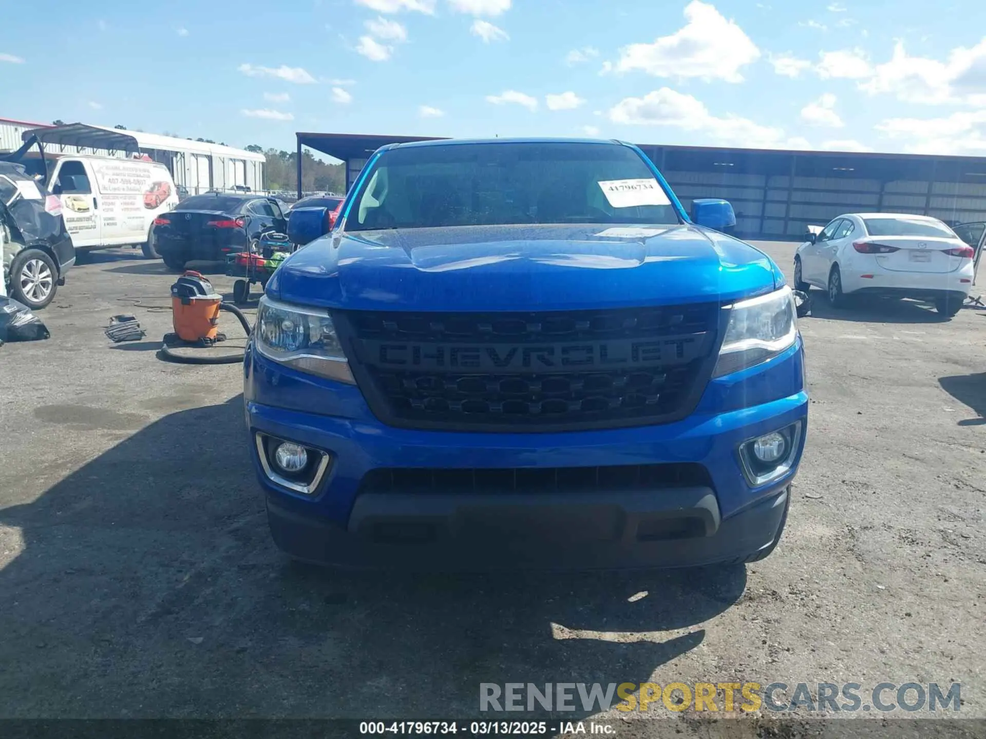 13 Photograph of a damaged car 1GCGSCEN3L1214610 CHEVROLET COLORADO 2020