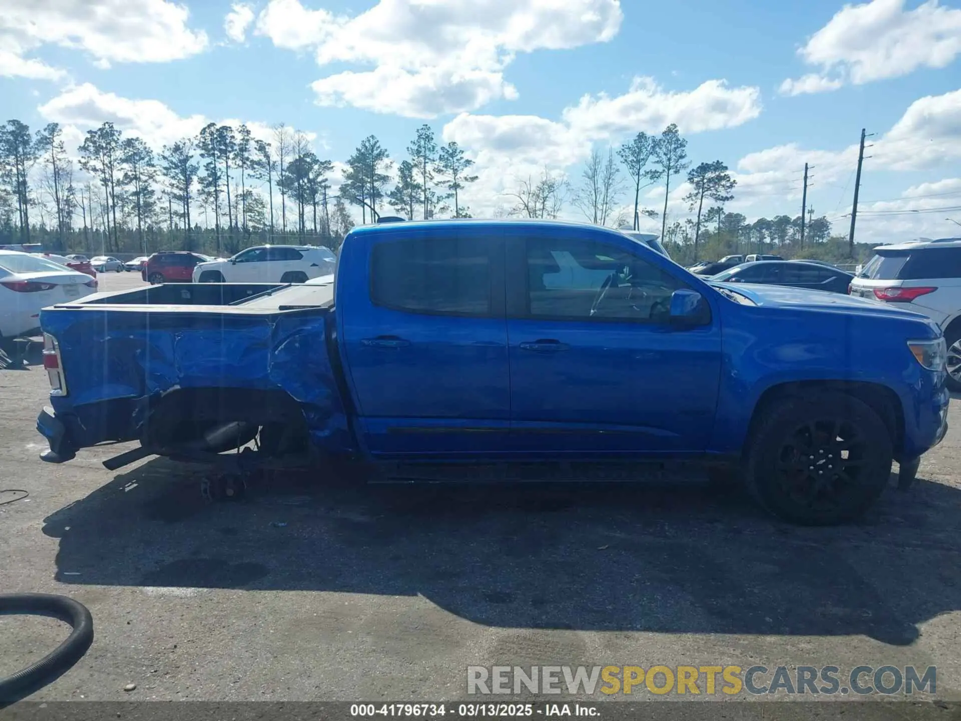 14 Photograph of a damaged car 1GCGSCEN3L1214610 CHEVROLET COLORADO 2020