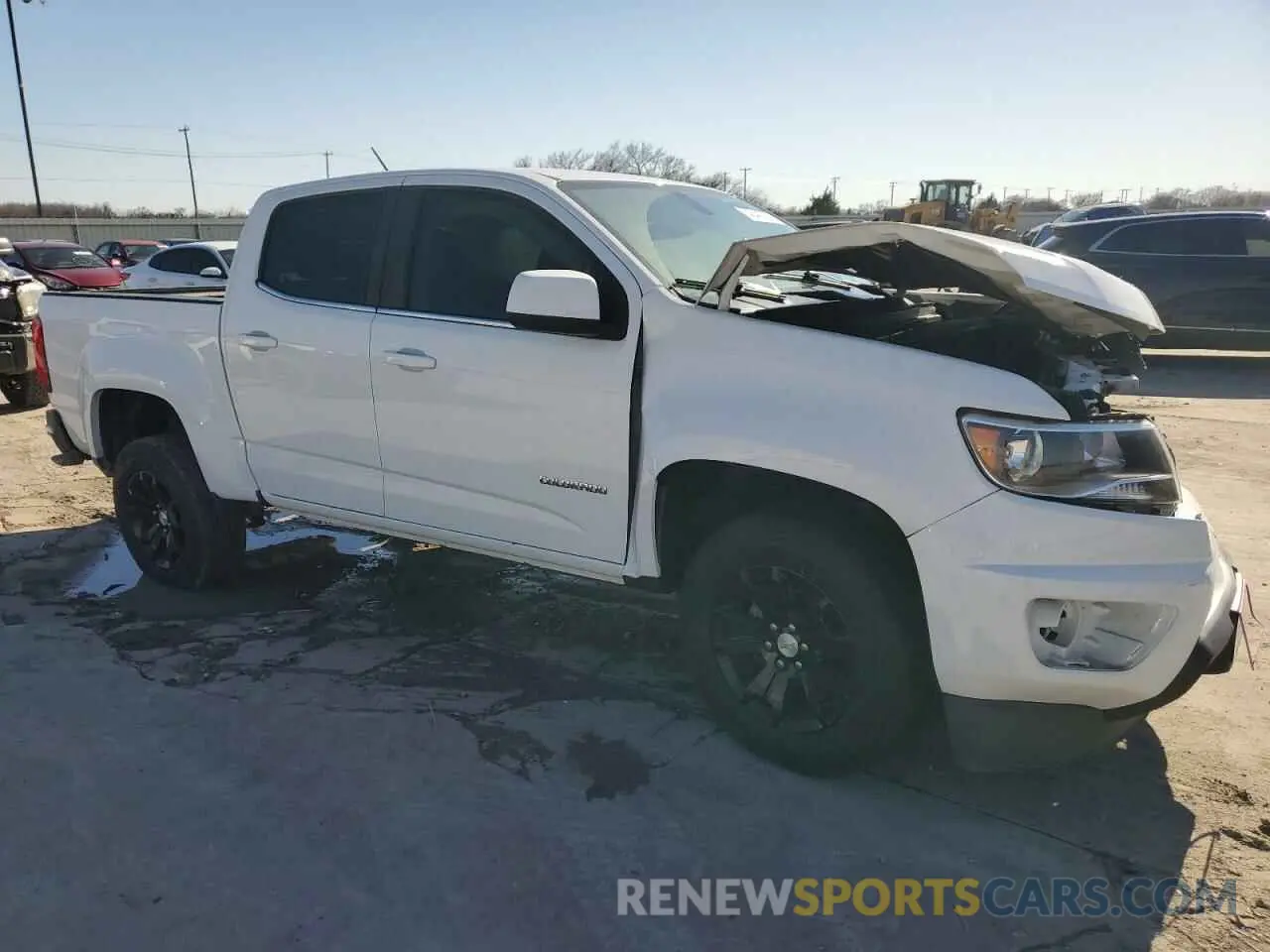 4 Photograph of a damaged car 1GCGSCEN3L1224778 CHEVROLET COLORADO 2020