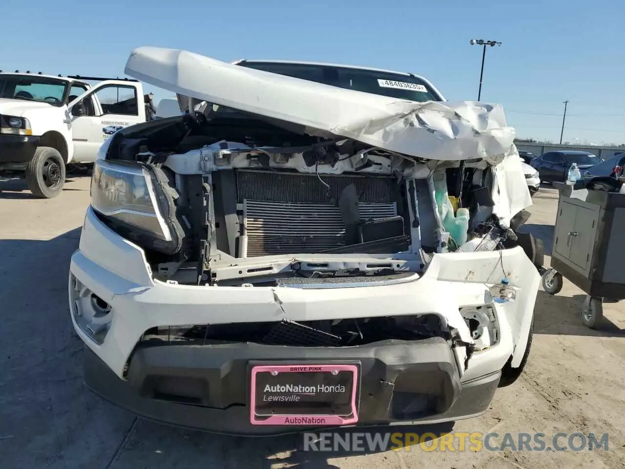 5 Photograph of a damaged car 1GCGSCEN3L1224778 CHEVROLET COLORADO 2020