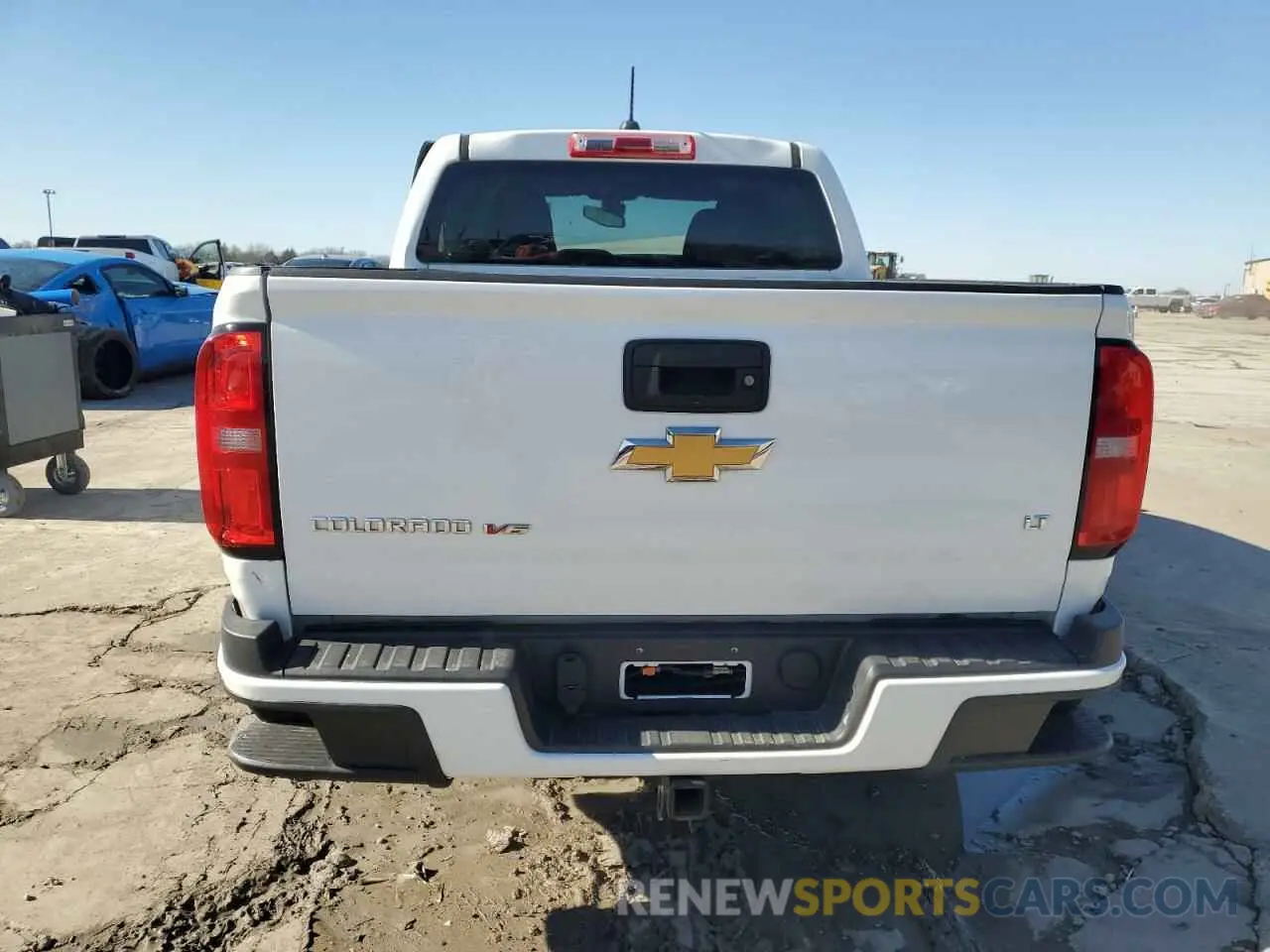 6 Photograph of a damaged car 1GCGSCEN3L1224778 CHEVROLET COLORADO 2020
