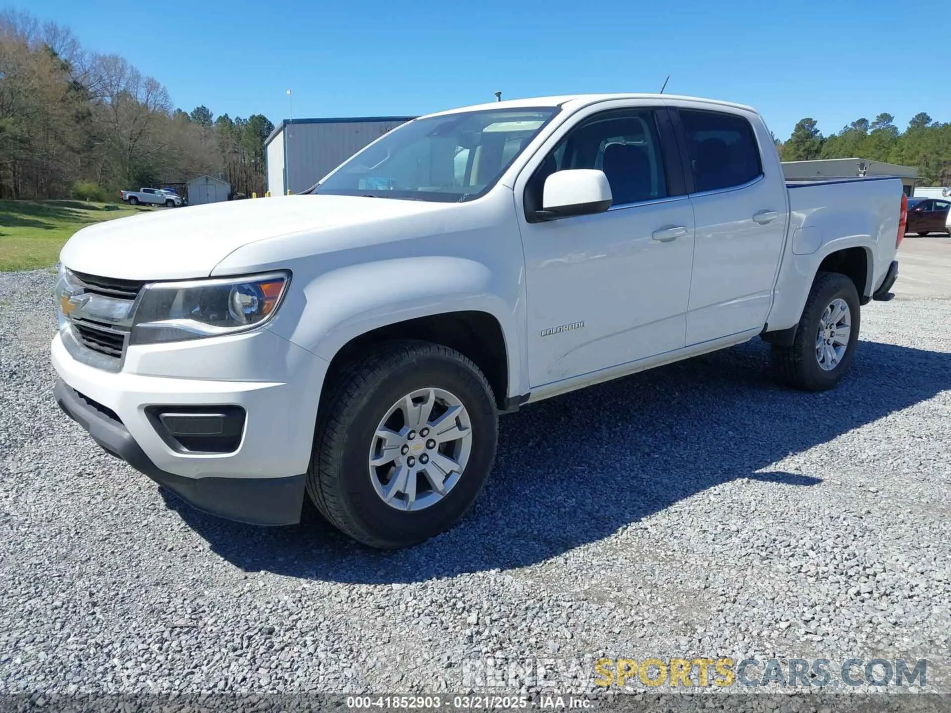 2 Photograph of a damaged car 1GCGSCEN4L1132949 CHEVROLET COLORADO 2020