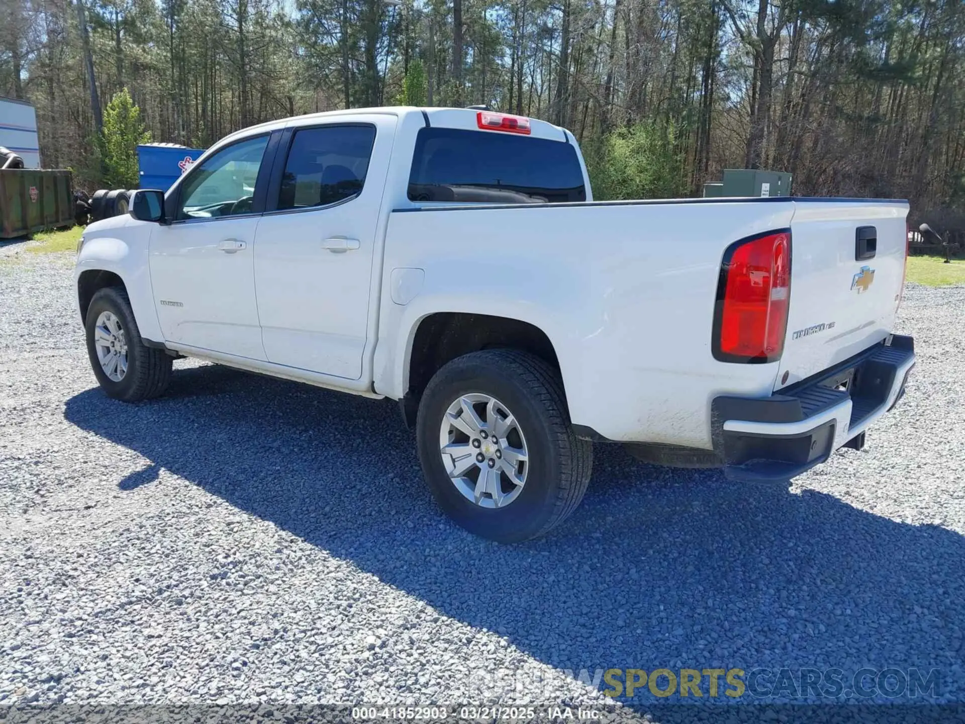 3 Photograph of a damaged car 1GCGSCEN4L1132949 CHEVROLET COLORADO 2020