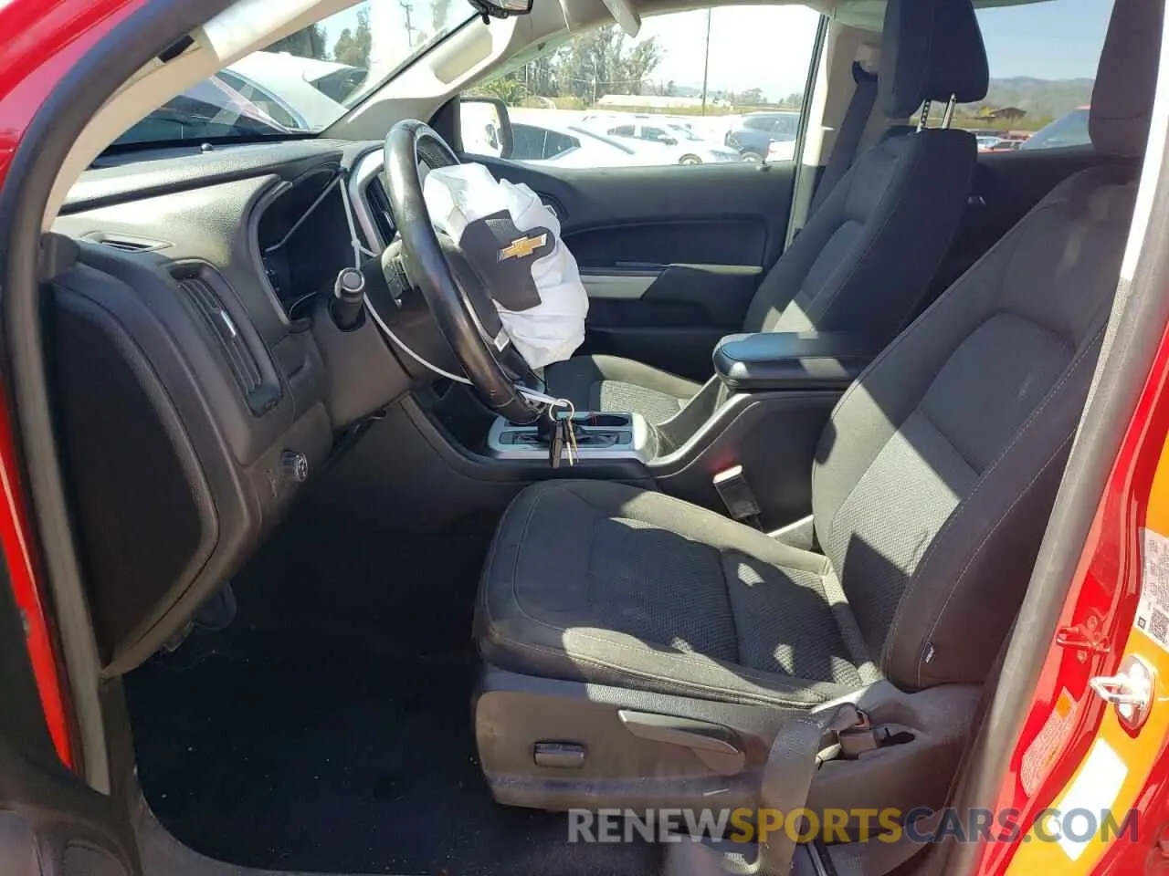 7 Photograph of a damaged car 1GCGSCEN5L1213667 CHEVROLET COLORADO 2020