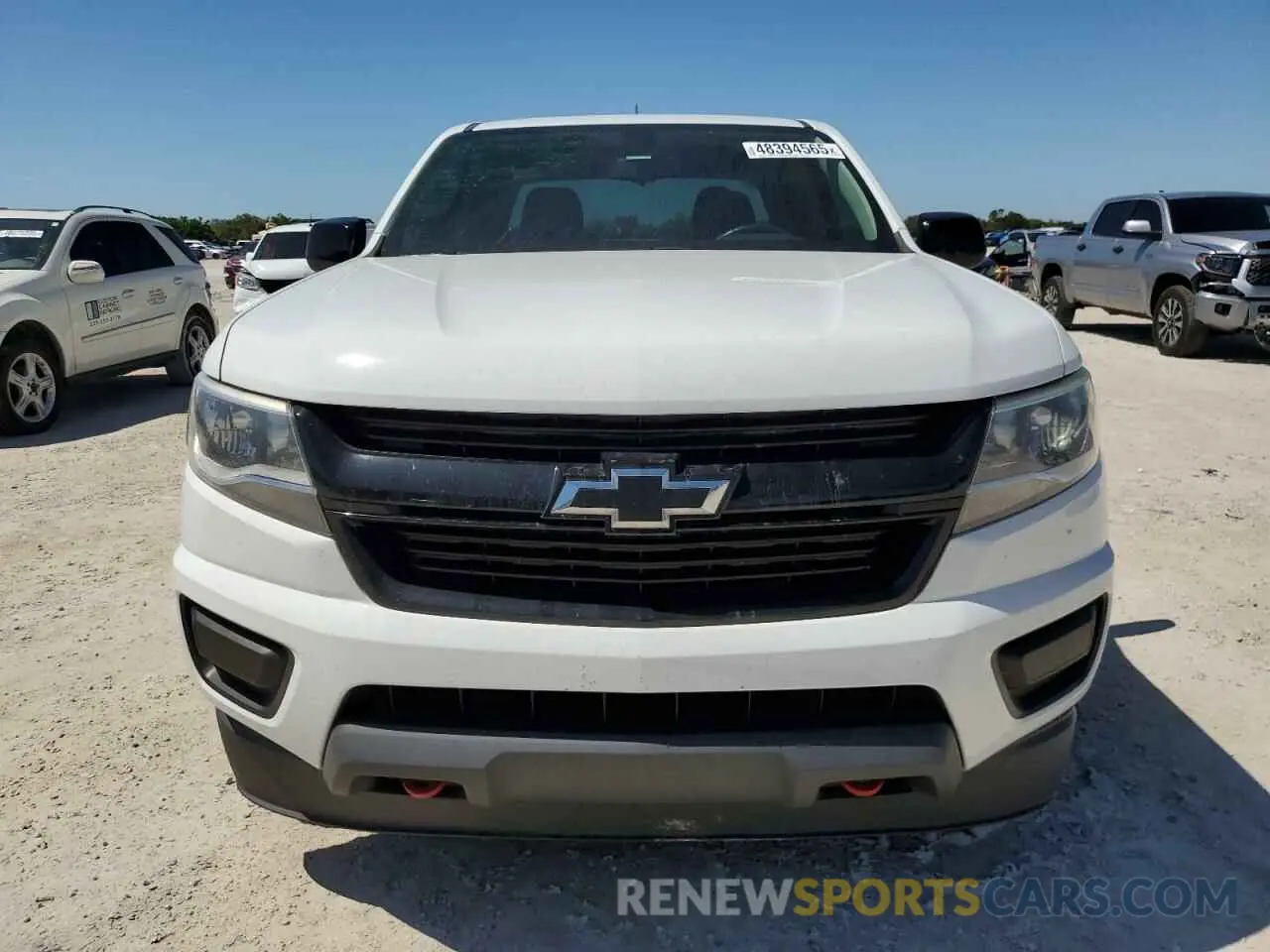 5 Photograph of a damaged car 1GCGSCEN5L1246572 CHEVROLET COLORADO 2020