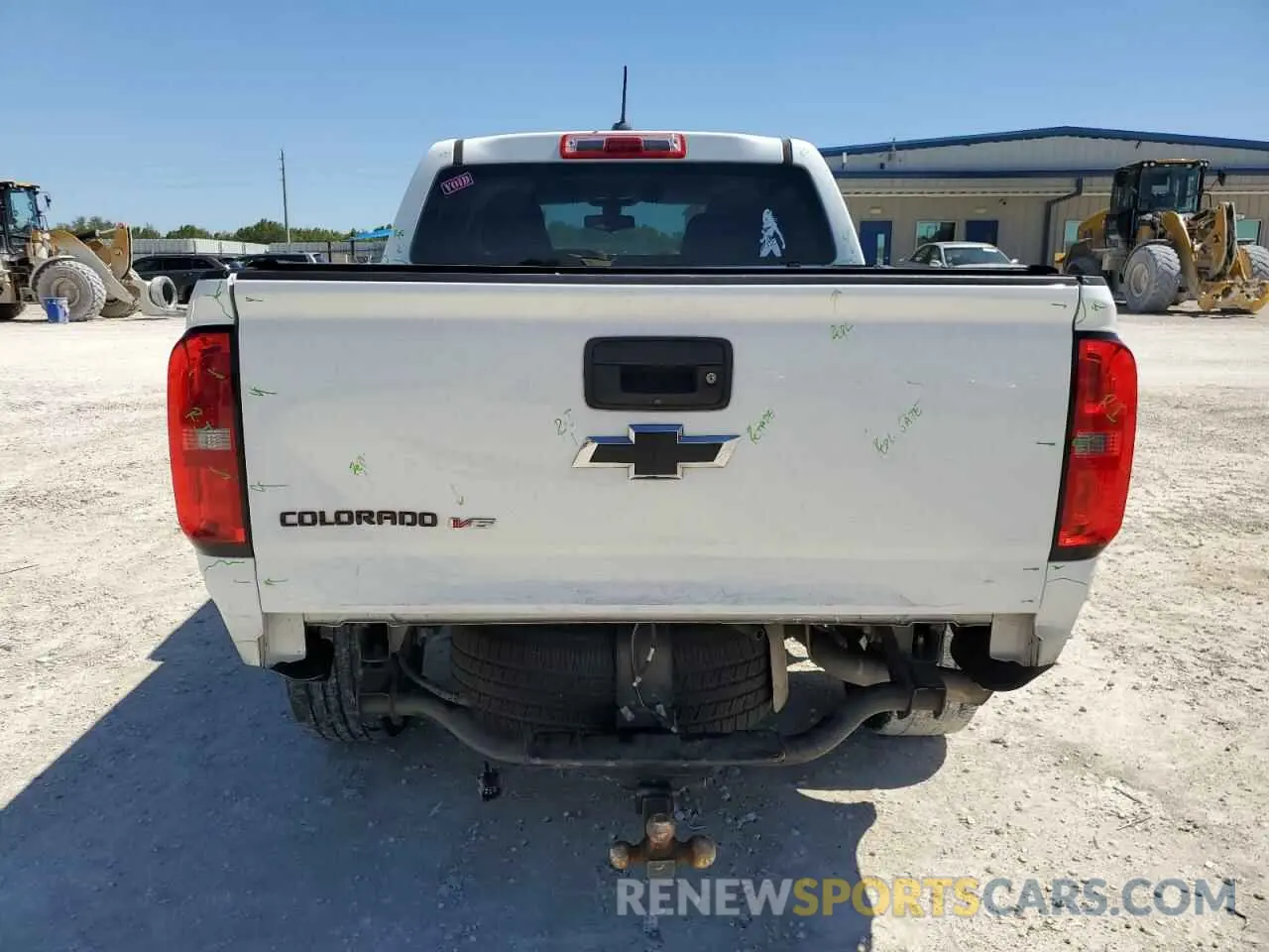 6 Photograph of a damaged car 1GCGSCEN5L1246572 CHEVROLET COLORADO 2020