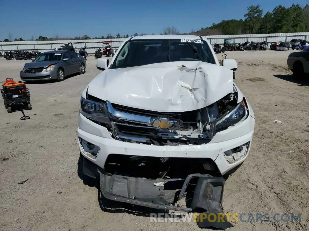 5 Photograph of a damaged car 1GCGSCEN6L1101573 CHEVROLET COLORADO 2020