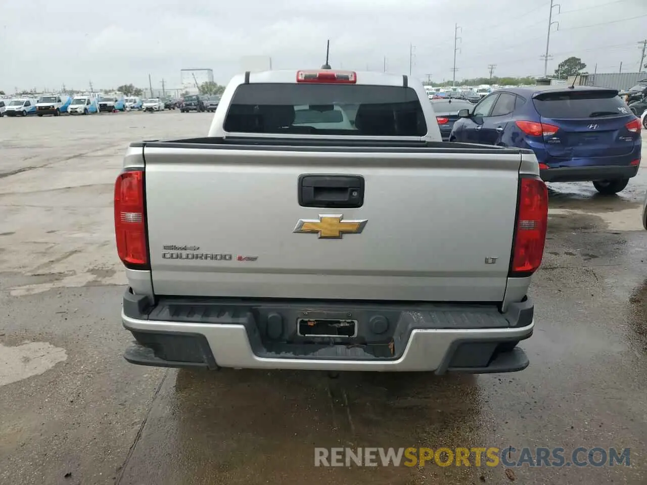 6 Photograph of a damaged car 1GCGSCEN7L1122514 CHEVROLET COLORADO 2020