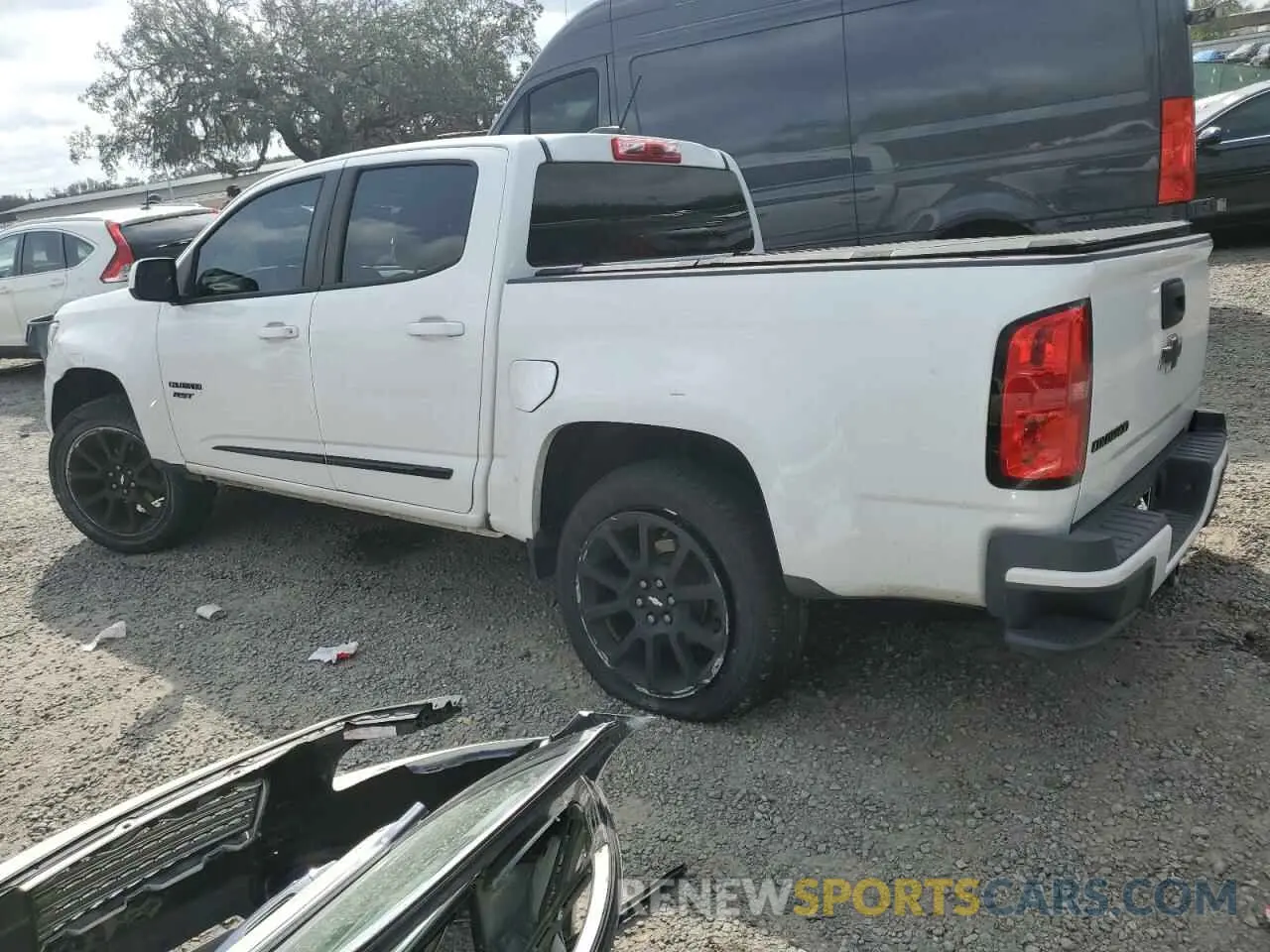2 Photograph of a damaged car 1GCGSCEN8L1104006 CHEVROLET COLORADO 2020