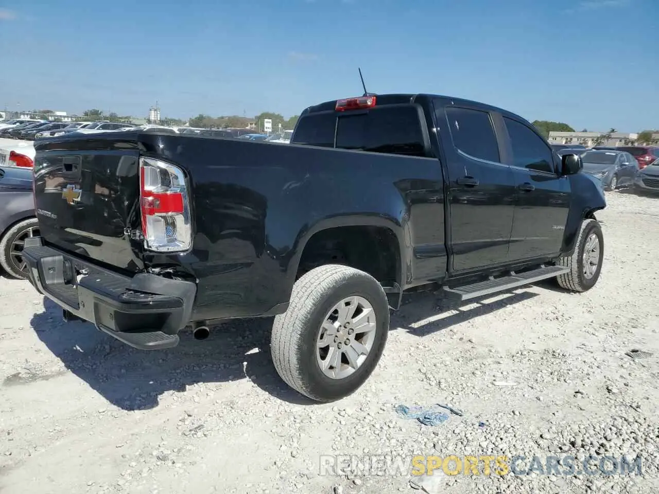 3 Photograph of a damaged car 1GCGSCEN8L1241575 CHEVROLET COLORADO 2020