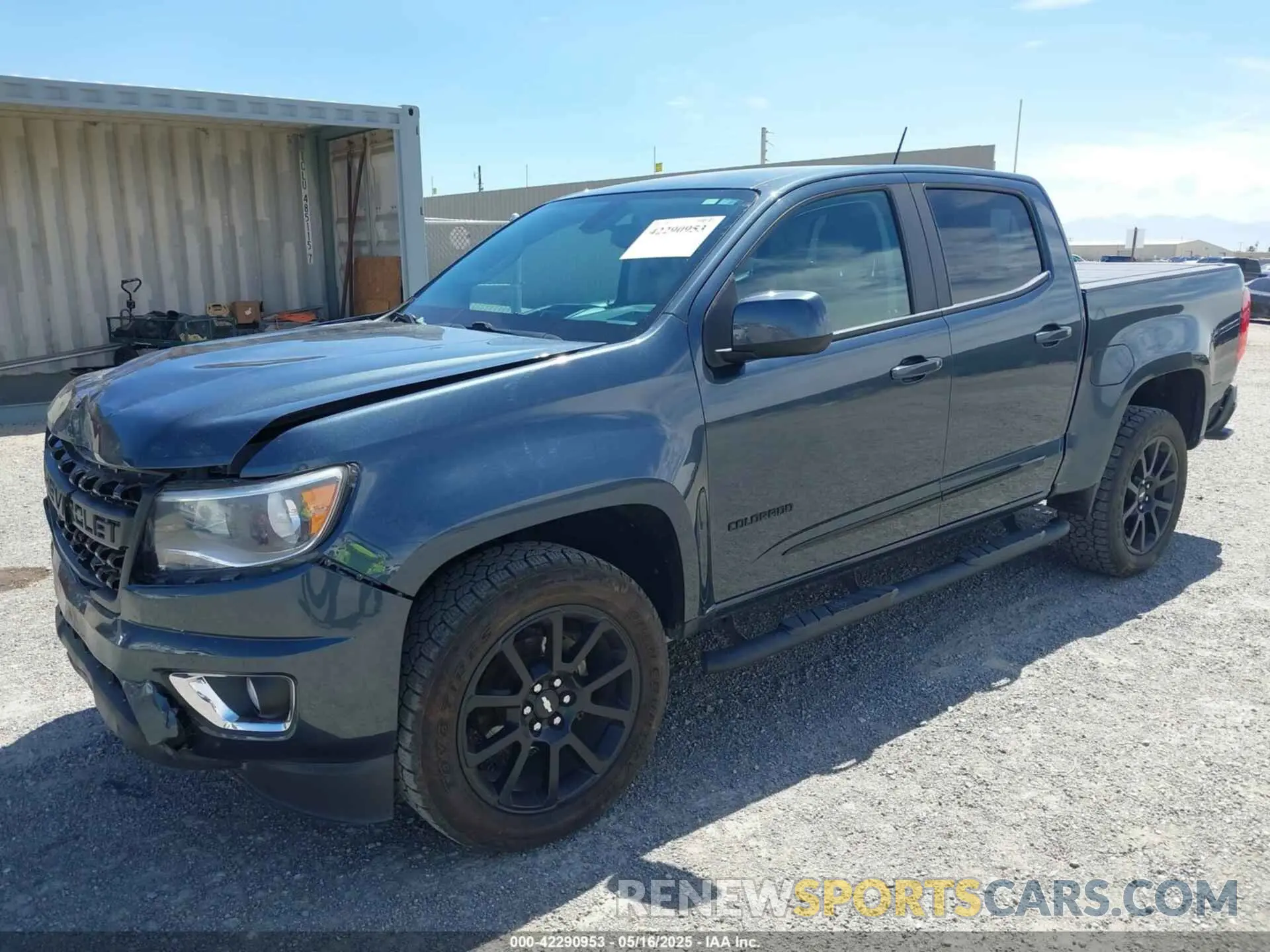 2 Photograph of a damaged car 1GCGSCEN9L1109361 CHEVROLET COLORADO 2020
