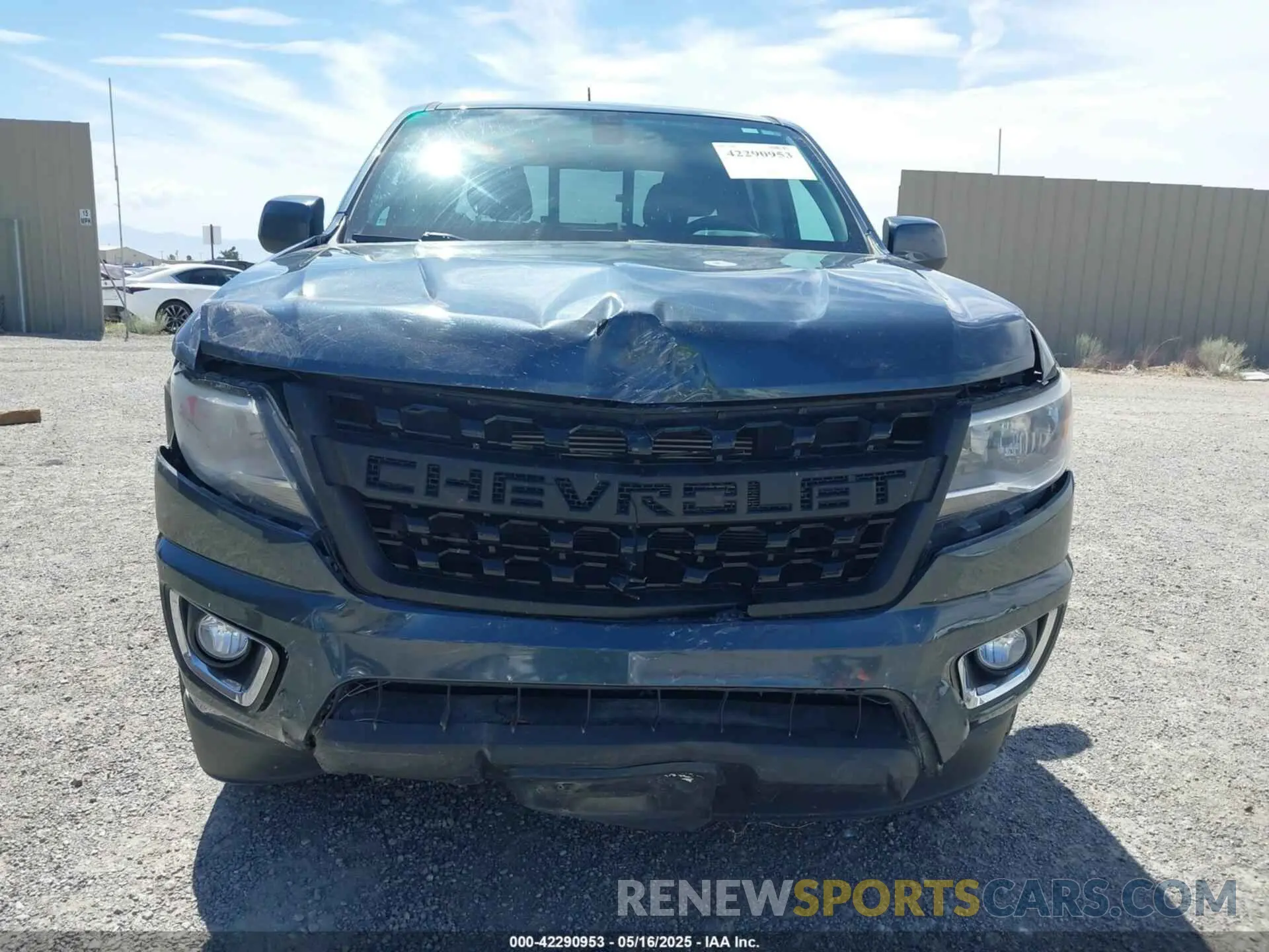 6 Photograph of a damaged car 1GCGSCEN9L1109361 CHEVROLET COLORADO 2020
