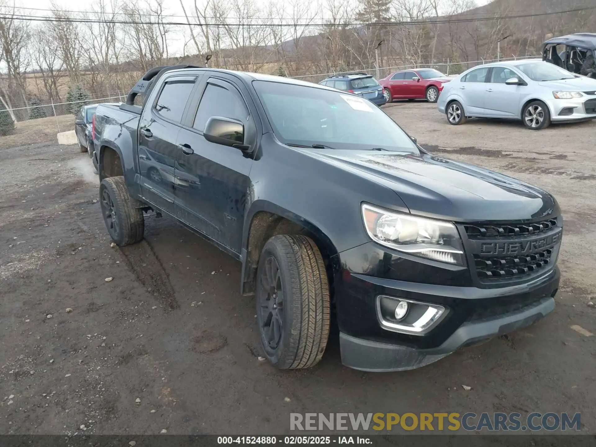 1 Photograph of a damaged car 1GCGSCEN9L1180849 CHEVROLET COLORADO 2020