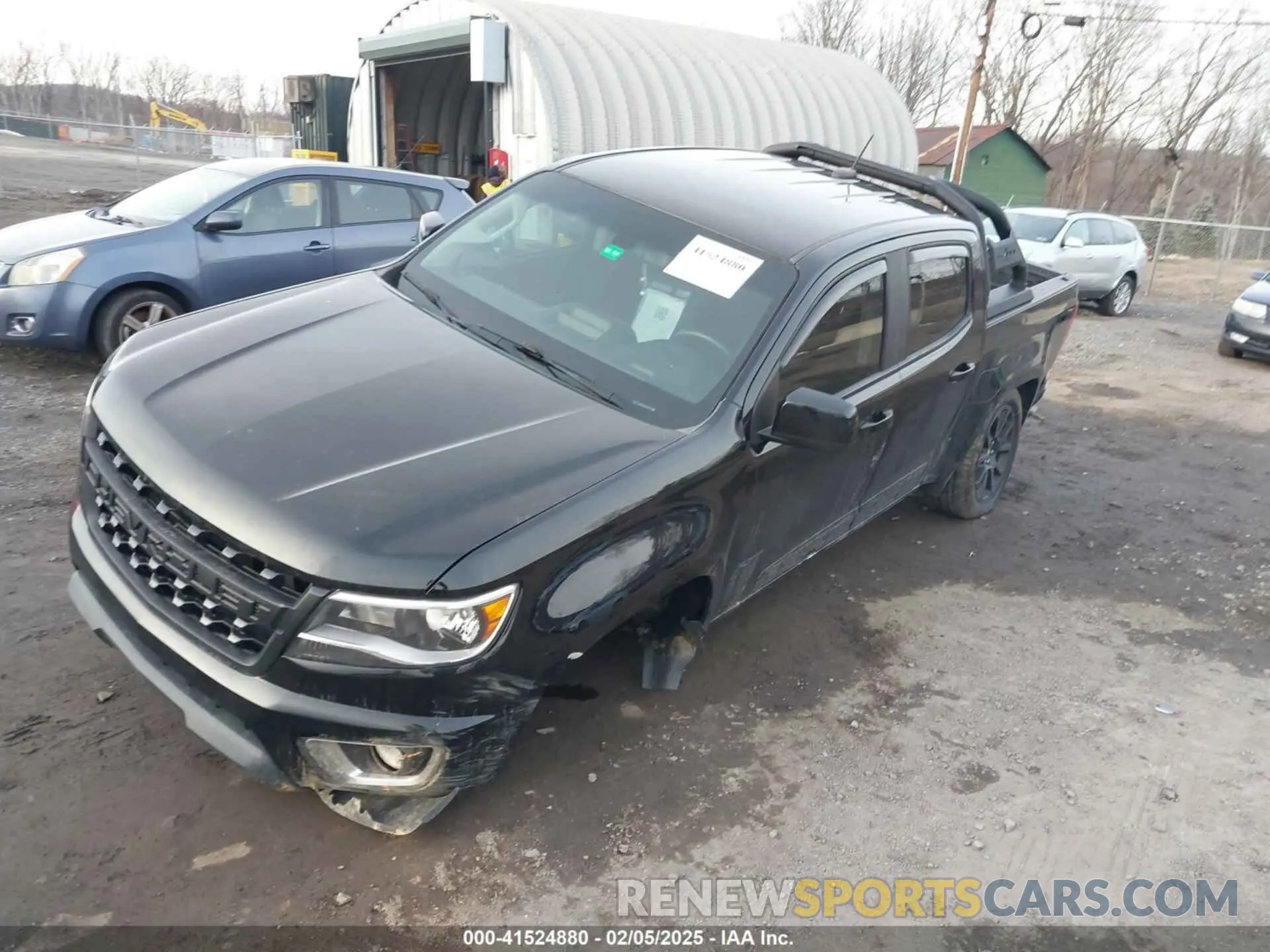2 Photograph of a damaged car 1GCGSCEN9L1180849 CHEVROLET COLORADO 2020