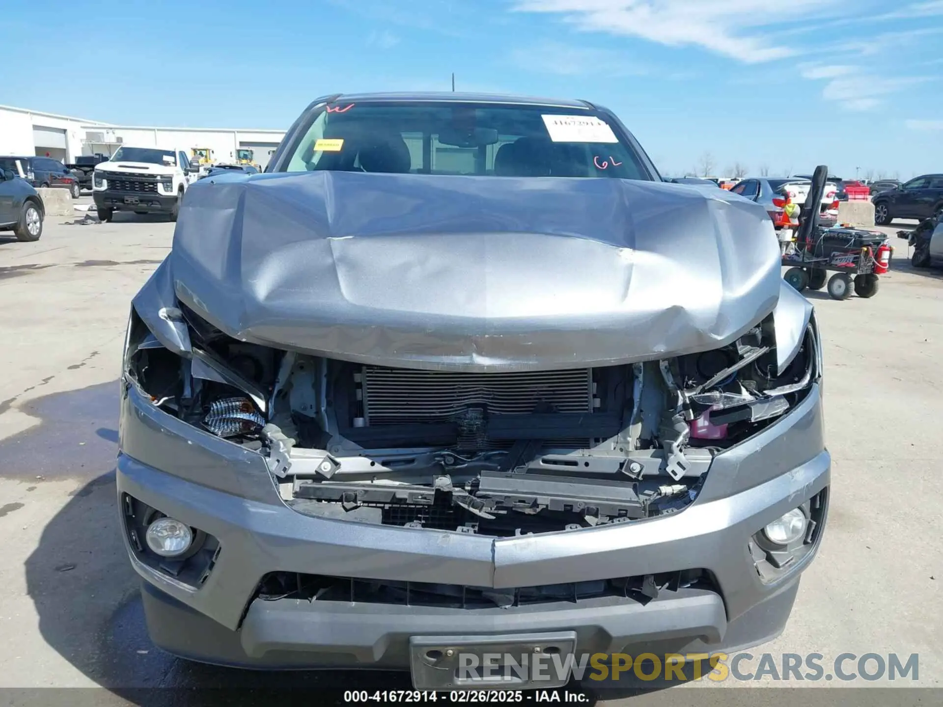 13 Photograph of a damaged car 1GCGSCEN9L1241567 CHEVROLET COLORADO 2020