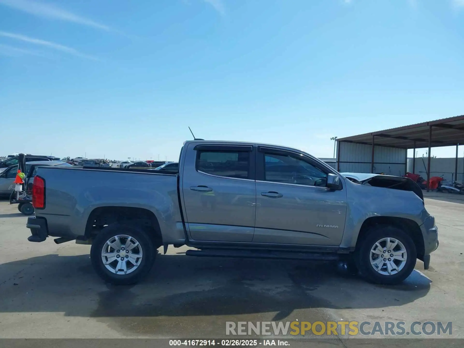 14 Photograph of a damaged car 1GCGSCEN9L1241567 CHEVROLET COLORADO 2020