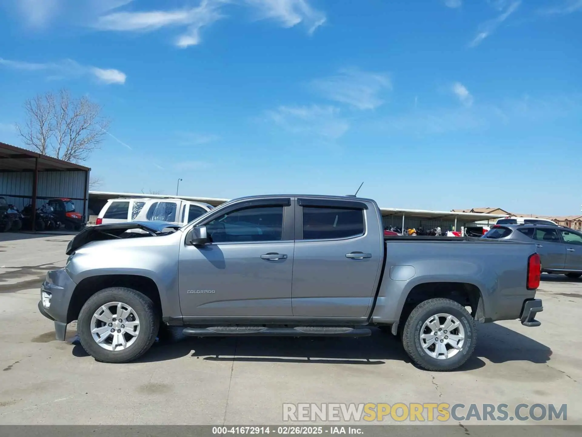15 Photograph of a damaged car 1GCGSCEN9L1241567 CHEVROLET COLORADO 2020