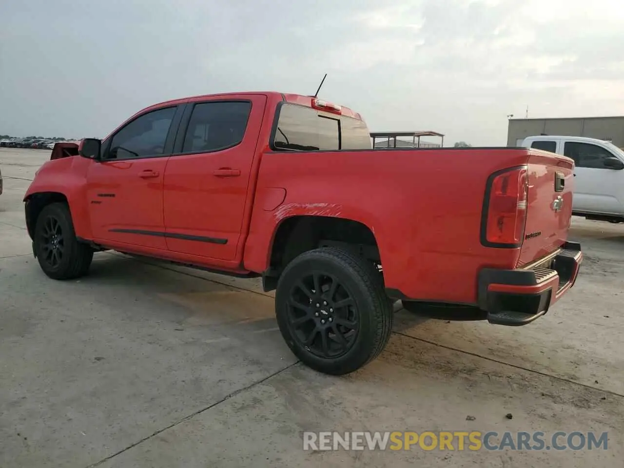 2 Photograph of a damaged car 1GCGSCENXL1128209 CHEVROLET COLORADO 2020