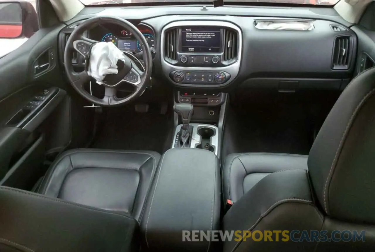 8 Photograph of a damaged car 1GCGSCENXL1128209 CHEVROLET COLORADO 2020