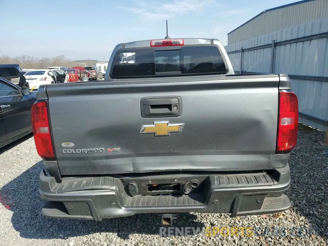 6 Photograph of a damaged car 1GCGSDEN1L1170631 CHEVROLET COLORADO 2020