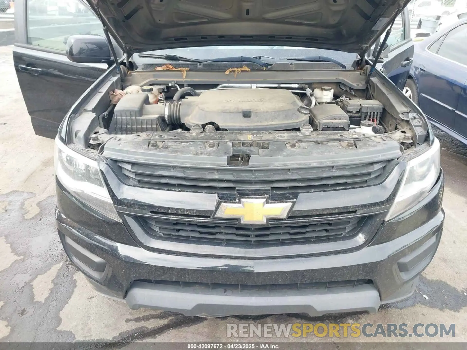10 Photograph of a damaged car 1GCGTBEN0L1134432 CHEVROLET COLORADO 2020