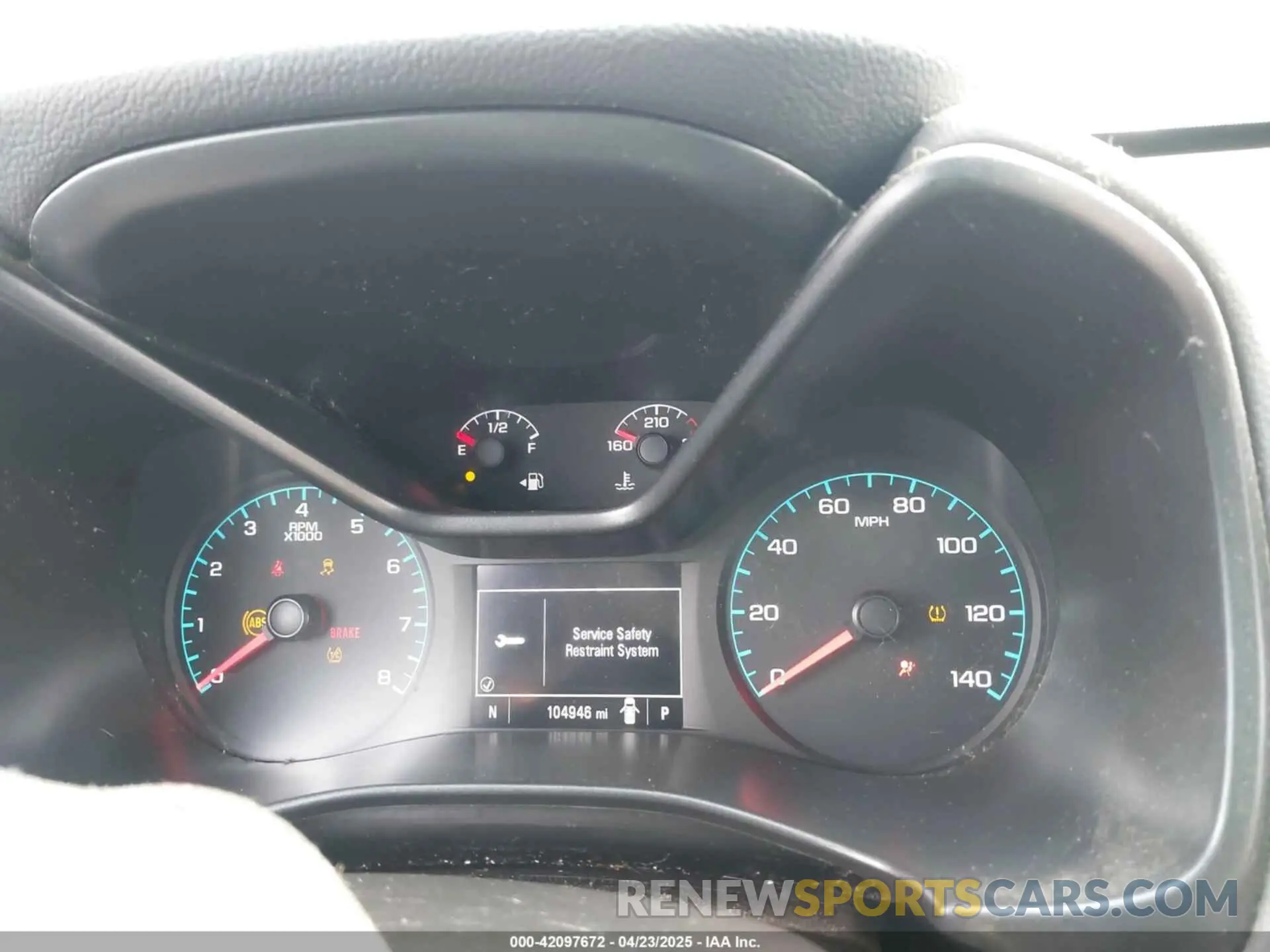 7 Photograph of a damaged car 1GCGTBEN0L1134432 CHEVROLET COLORADO 2020