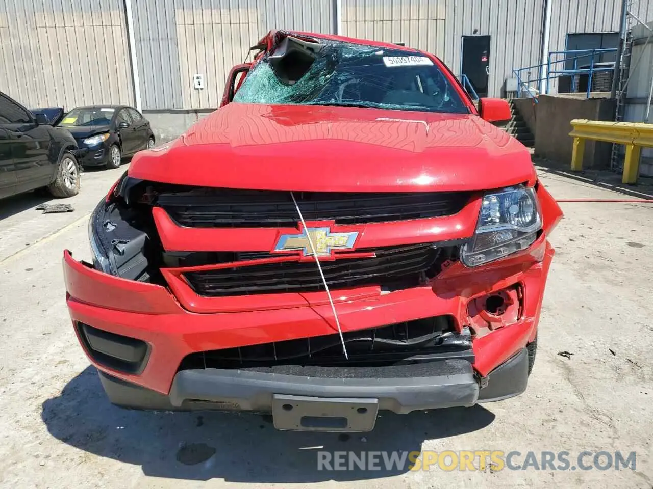 5 Photograph of a damaged car 1GCGTBEN1L1131345 CHEVROLET COLORADO 2020