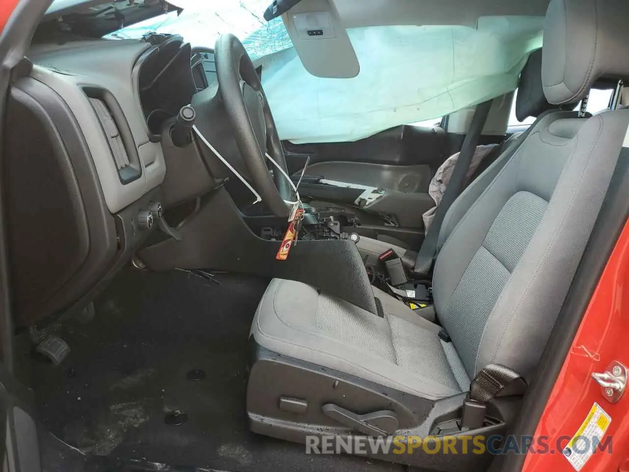 7 Photograph of a damaged car 1GCGTBEN1L1131345 CHEVROLET COLORADO 2020