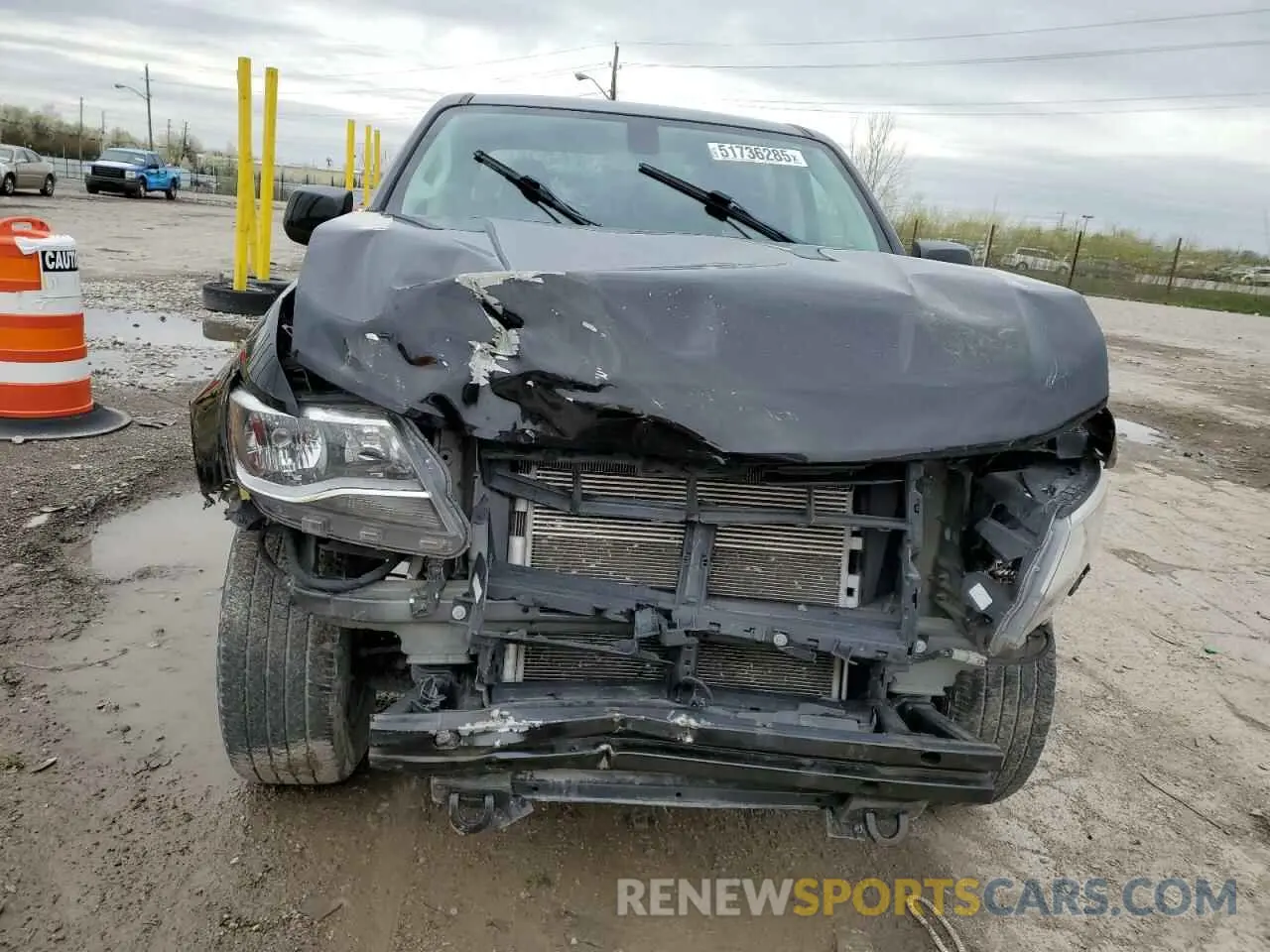 5 Photograph of a damaged car 1GCGTBEN1L1132804 CHEVROLET COLORADO 2020