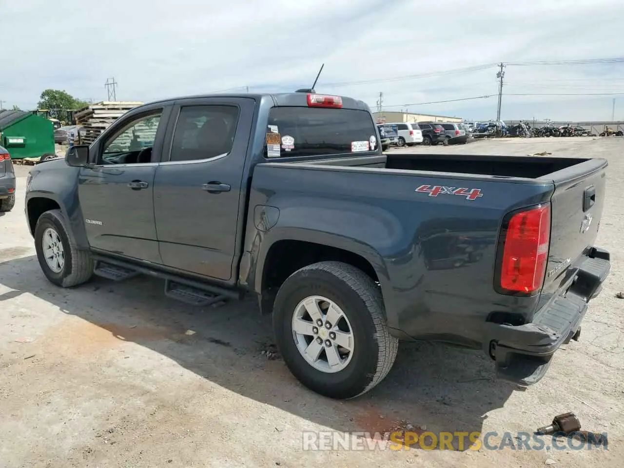 2 Photograph of a damaged car 1GCGTBEN1L1145469 CHEVROLET COLORADO 2020