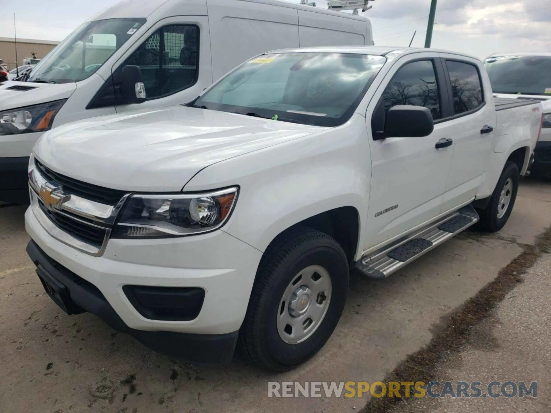 10 Photograph of a damaged car 1GCGTBEN1L1226536 CHEVROLET COLORADO 2020