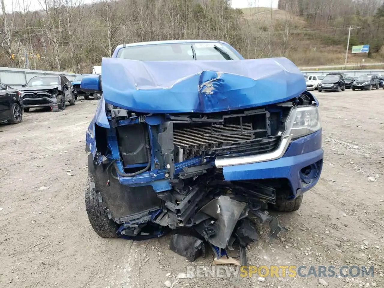 5 Photograph of a damaged car 1GCGTBEN4L1130643 CHEVROLET COLORADO 2020