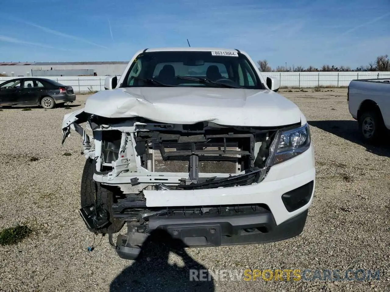 5 Photograph of a damaged car 1GCGTBEN4L1162315 CHEVROLET COLORADO 2020