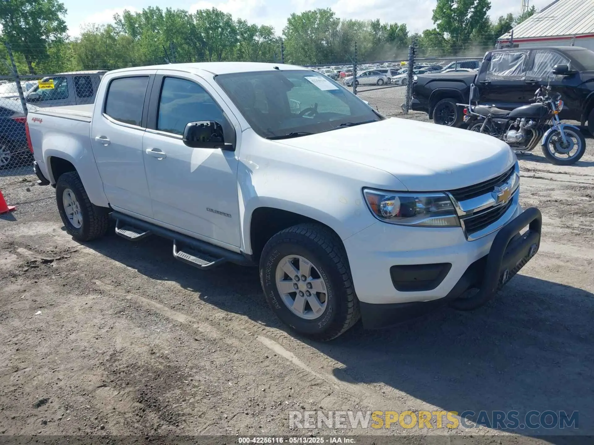 1 Photograph of a damaged car 1GCGTBEN4L1227194 CHEVROLET COLORADO 2020
