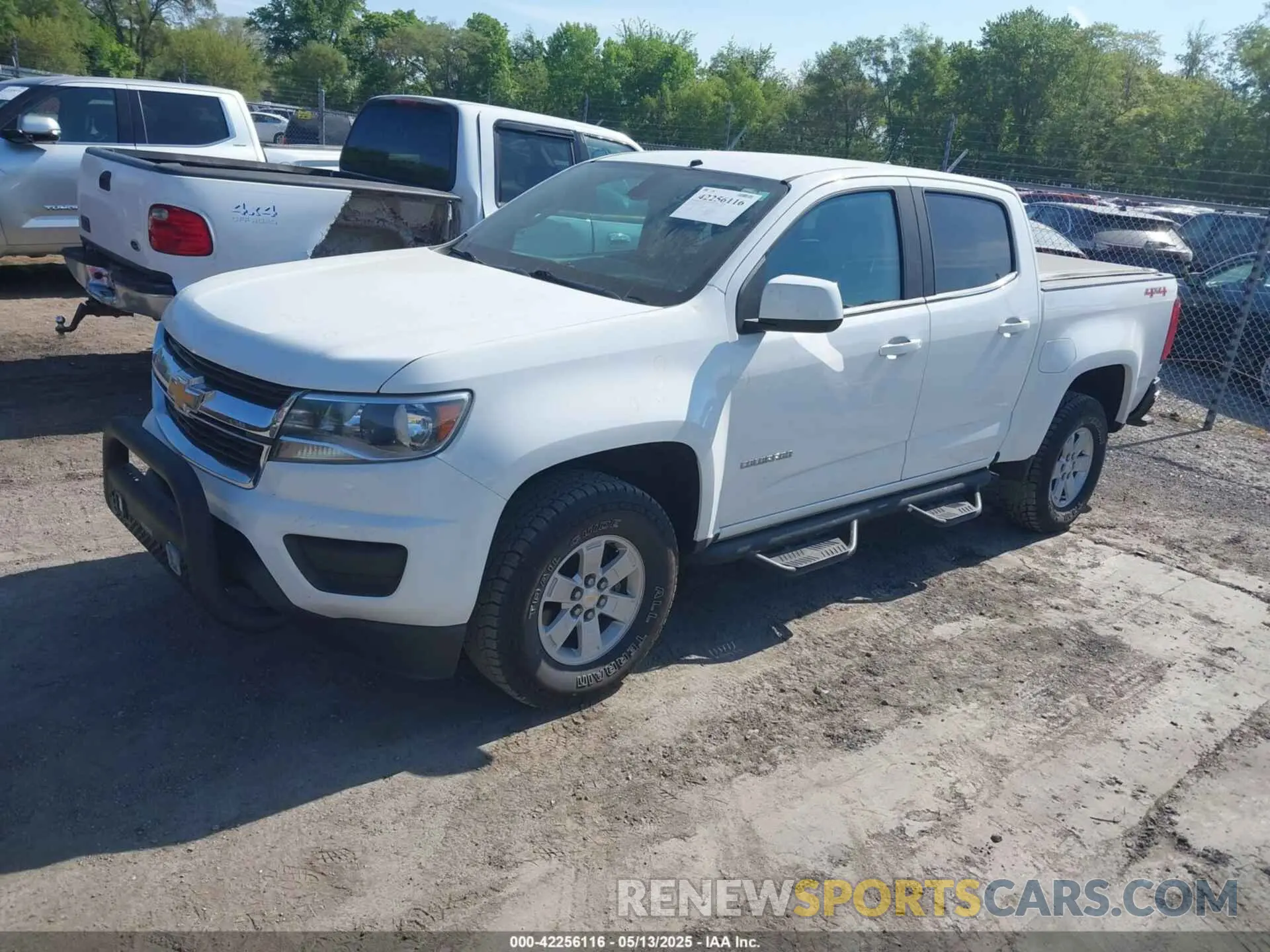 2 Photograph of a damaged car 1GCGTBEN4L1227194 CHEVROLET COLORADO 2020