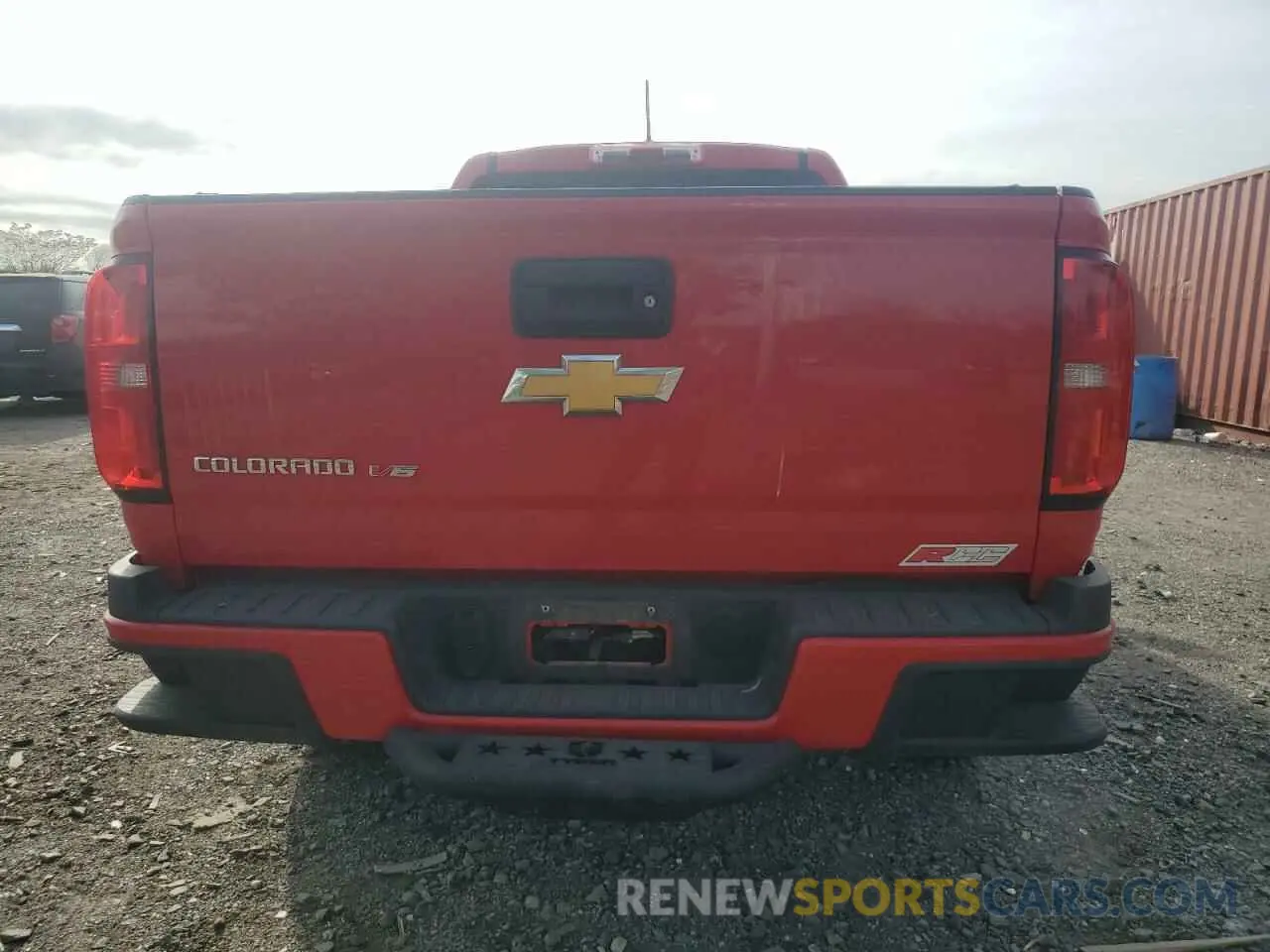 6 Photograph of a damaged car 1GCGTBEN5L1200313 CHEVROLET COLORADO 2020